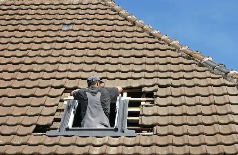 Pose de velux à Montils
